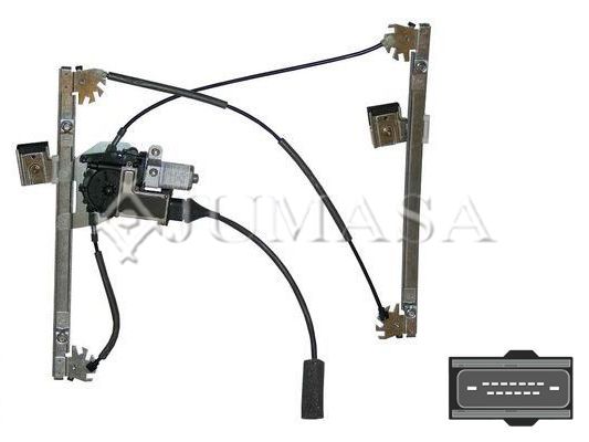 Mechanizmus zdvíhania okna JUMASA PARTS S.L.U.